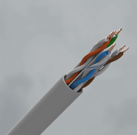 CAT6 4pr UTP Network Cable Grey 305M Box